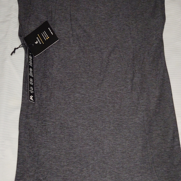NWT Kyodan Active Grey Short Sleeve Workout Casual T Shirt Size P/S - Picture 2 of 6